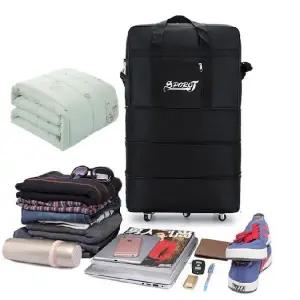 생활방수 4단접이식 이민가방 캐리어 여행용 유학 대형 유학용 이민용