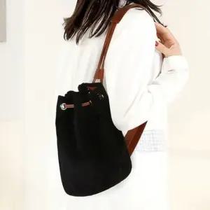 레오파드 버킷 크로스백 AN-8014M