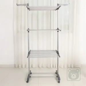 꼭필스 스탠딩 건조대 4단 빨래걸이