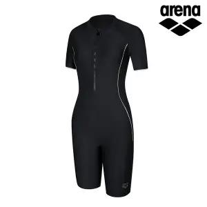 [아레나] 여성 반전신 헤이즐 4부 반신 반팔 슈트 수영복 A4SL1LI01