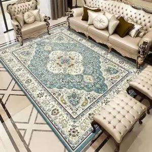 전통적인 978LQT59 분위기 카펫트 빈티지한 패턴 고급 러그