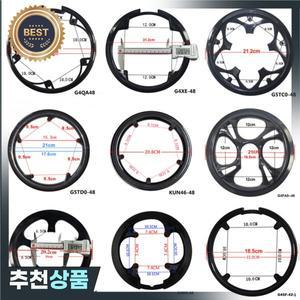 42T 44T 46T 48T 52T MTB 자전거 크랭크 커버 캡 체인 링 휠 가드