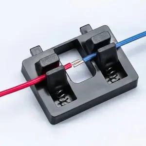 전선 고정 지그 솔더링 납땜 작업 인두기 와이어 홀더 클립