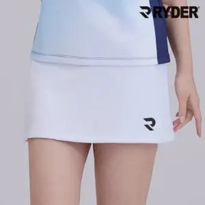 라이더 스커트 2026RS-3 화이트 여성용 게임웨어 치마 배드민턴 하의 오남스포츠