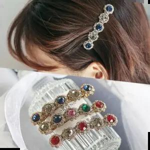 악세사리 프랑 컬러 스톤 헤어핀