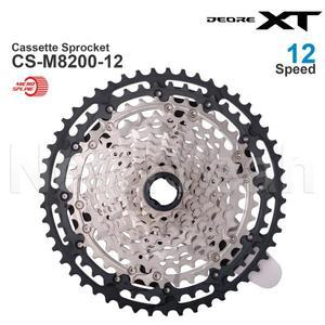 시마노 데오레 XT 카세트 스프라켓 CS-M8200-12 10-51T 12단 마이크로 스플라인 - 하이퍼글라이드 MTB 오리