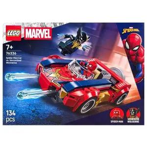 [레고]-마블 스파이더맨 자동차 대 베놈화된 울버린 76336