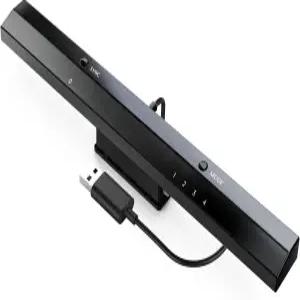 PC Windows에서 사용되는 USB Wii 리모컨용 MAYFL W00 무선 센서 돌핀바