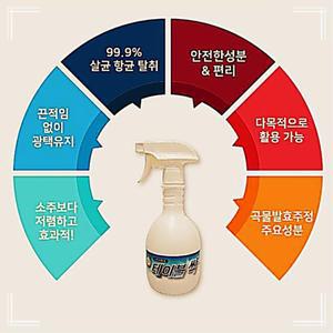 5p 테이블싹 테이블청소 식탁소독 테이블 싹싹뿌리는 필수아이템 식탁 기름때거 식당 주방 제 YSW61B009