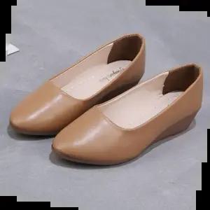 여성단화 여성 오피스 웨지힐 스타일 경량 단화 구두