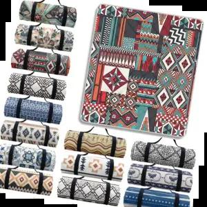 피크닉돗자리 초경량 에스닉 방수 피크닉 매트 접이식 돗자리 러그