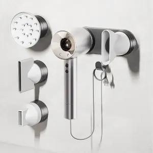 (무료배송) 마그네틱 드라이어 거치대 홀더 정리대 욕실선반 걸이