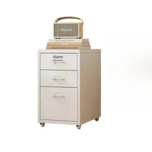 심플철제서랍장 서랍장 다용도 3단 캐비넷 4단 협탁 이동식 2단 심플한 소형