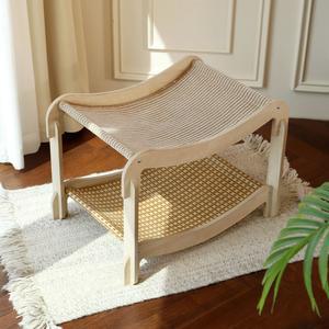 고양이 집고양이 스크래치 일체형 돗자리 해먹 사이렌 끈적임 사계절 공통으로 침대 레이어드 가능