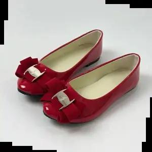 여자리본슈즈 리본 에나멜 5컬러 원피스 단화 플랫슈즈