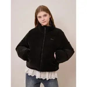 [키르시](대전신세계)체리 크롭 푸퍼 다운 [블랙]