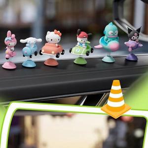 애니메이션 피규어 산리오 귀여운 쿠로미 포차코 행요돈 헬로키티 마이멜로디 액션 인형 데스크탑 흔들 장