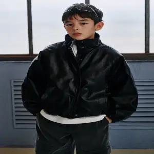 [대구백화점] [블루테일]블랙 가죽 점퍼(AAA2JP01BK )