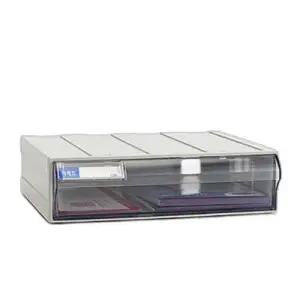 수납함 연결형 투명 플라스틱 다용도 서랍장 사무실 WFJ8U0A