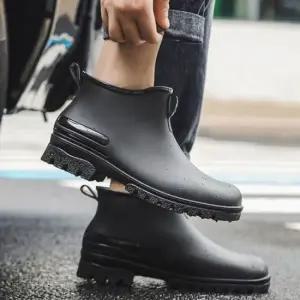 비오는날 캐주얼 남성 외출 작업화 레인 부츠 장화 글 글래디에디터 레인부츠 방수신발