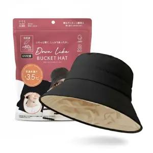 리버시블 패딩 버킷햇 블랙 남성 여성 공용 방한 보온 패션 겨울 모자