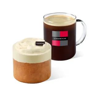 [투썸] 생크림 쉬폰 + 아메리카노 R