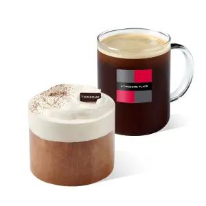 [투썸] 초코 생크림 쉬폰 + 아메리카노 R