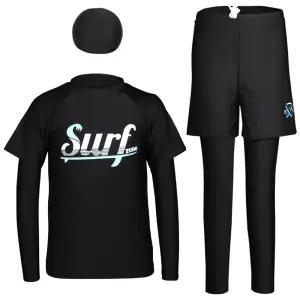 남아 surf 래쉬가드 생존수영 주니어 수영복 수영모 3종 세트