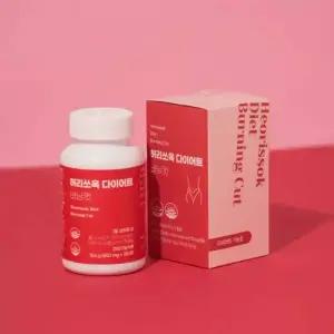 허리쏘옥 버닝컷 850mg x 180정 90일 체지방 탄수화물 커팅제 가르시니아 알약