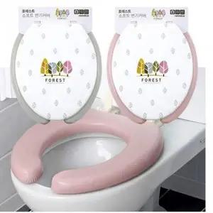 변기 앞트임 메모리폼 방석 커버 U형 좌변기 쿠션 시트