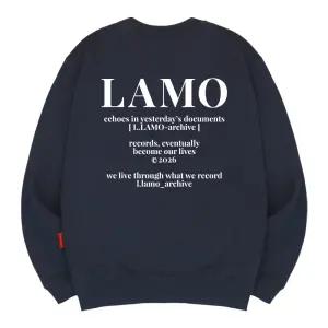 엘라모 3M LAMO아카이브 맨투맨 남녀공용 빅사이즈 S~4XL