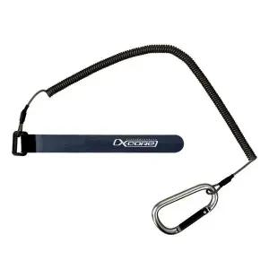 [털보낚시]엑스코어 XSL-11 세이프티 밴드앤비너 타이트 낚시대 분실방지 카라비너 방지고리