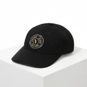 [베르사체]VERSACE 25FW Gel V-Emblem Logo Baseball Cap 79YAZK26 ZG388 G89 젤 V-엠블럼 베이스볼 캡 853