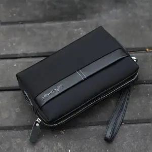 20대코디 모던한 남자 지갑 클러치백 실용적인 여행 보조가방