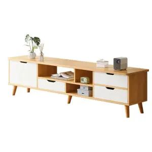 거실TV다이 원룸 원목 캐비닛 조립식 1200 수납장 거실장 낮은 1400