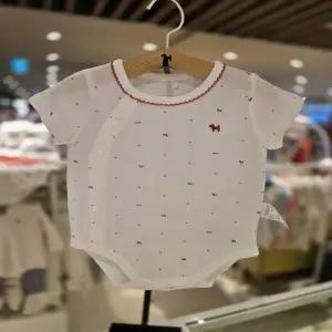 [블루독베이비] 26/SS(레드)BI뱀부메쉬반팔바디수트(4637004002)신생아 출산 백일  조카 여름 선물 유아 아