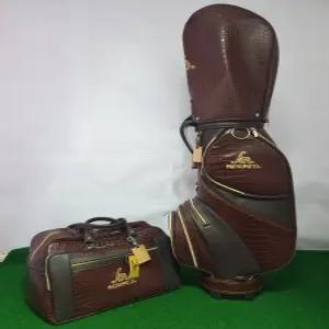 히로마쓰모토 HM-1801 캐디백세트 (브라운 색상).