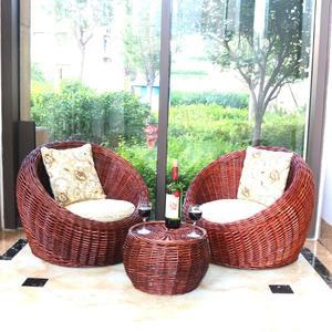 샤크팡 휴게실 옥상 야외 테라스 2인 카페 휴양지 라탄 테이블의자세트