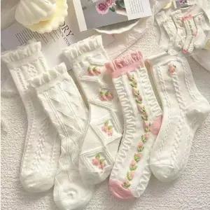 패션양말 (마카담아)데일리 / 여름양말 큐티 패션양말5P세트