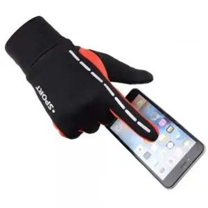 [골드스마일]겨울 운동 장갑 레드 겨울장갑 스마트폰터치장갑