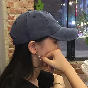 CA 남여공용 빈티지 워싱 디자인 포인트 무지 볼캡 모자