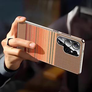 삼성 호환 S25 울트라 S24 S23 카본 파이버 케이스 맥세이프 호환  커버 초슬림 백 메탈 렌즈 보호