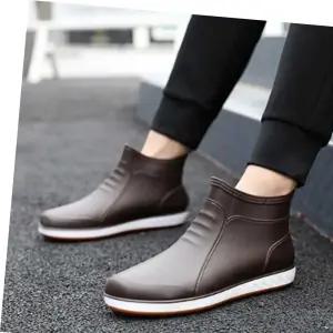 낚시 발목 장화 숏부츠 레인 방수 고무 신발 스타일