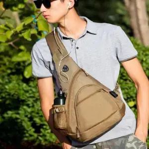 여자가방 남성 아웃도어 크로스 바디백 스포츠백 보조가방 USB