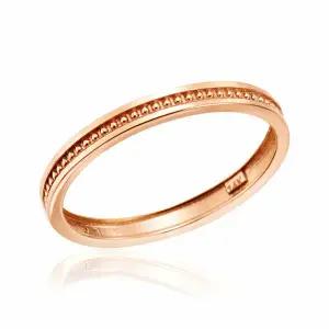 [비앤비골드] 18K 촘촘 버블볼 가드링 올밴드 반지 LOR42116