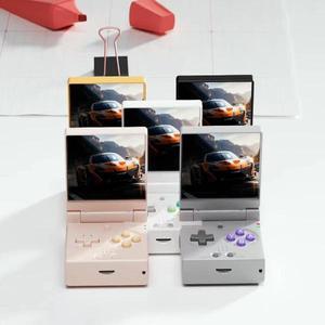 재고 있음 2.8''MIYOO 미니 플립 5색 레트로 휴대용 게임 콘솔 힌지 스크린 비디오