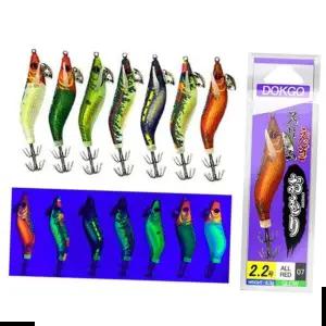 왕눈이에기 씨타임 독고 슬림 오모리 에기 문어 쭈꾸미 2.2호