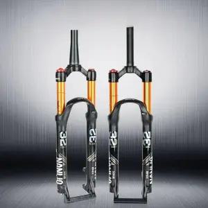 자전거 쇼바 에어 포크 충격 앞 26인치 흡수 스트레이트 프론트
