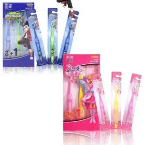 [메디안] 3개입 시크릿쥬쥬 베이블레이드 어린이칫솔