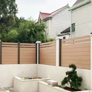 전원주택담장 테라스 담장 발코니 플라스틱 가림막 주택 휀스